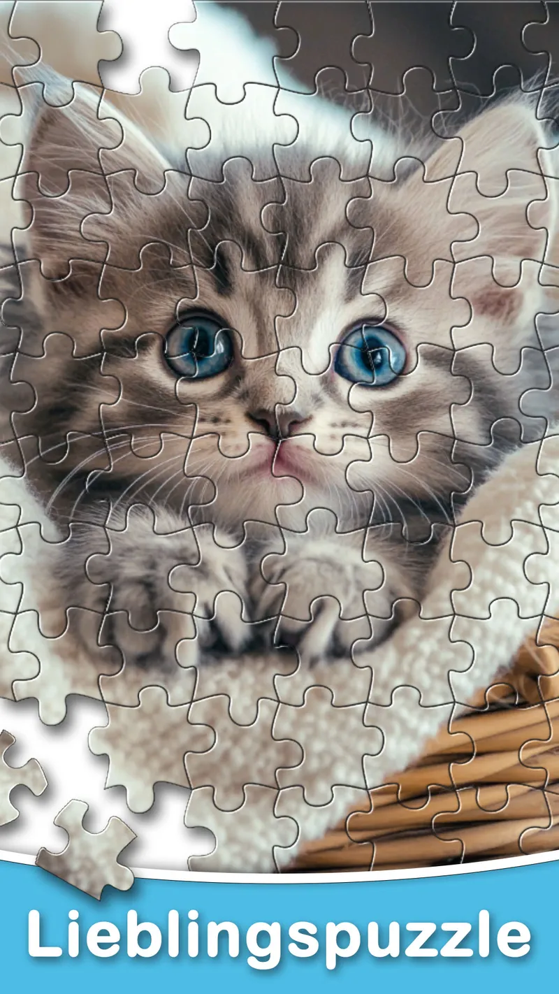 Wunderschönes Puzzle-Motiv