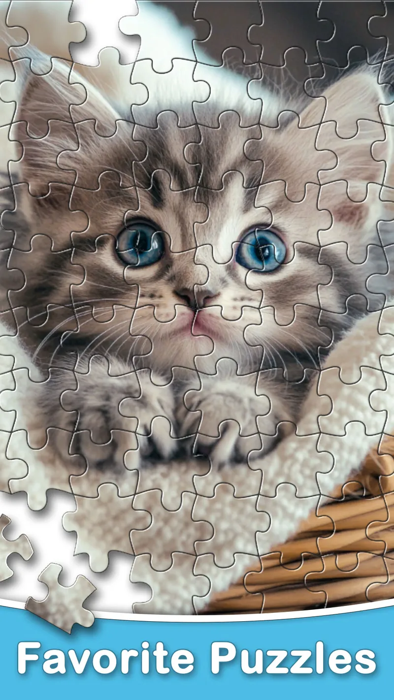 Beautiful puzzle scene
